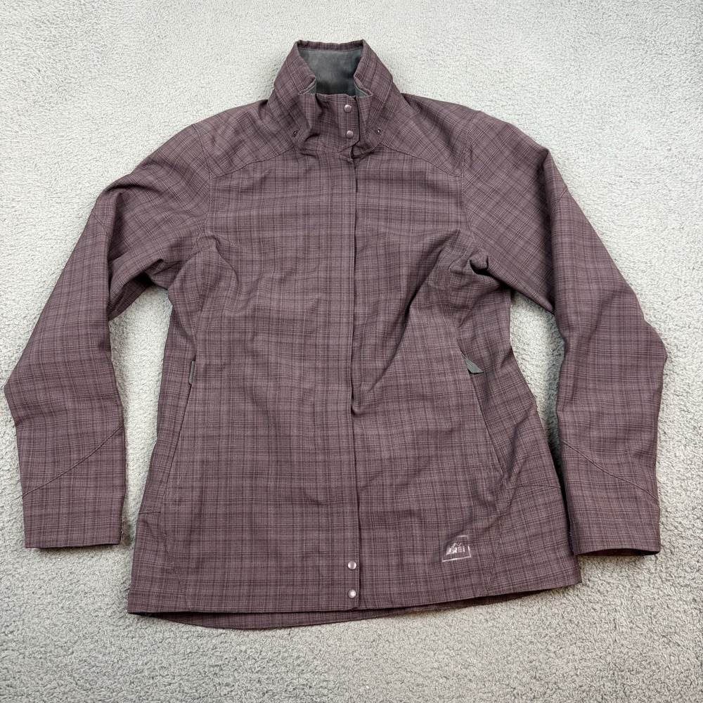Rei Elements E1 Jacket Womens Small Burgundy Full… - image 1